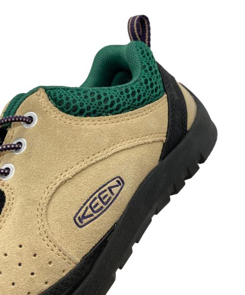 KEEN（キーン）KEEN (キーン) JASPER ROCKS SP(ジャスパー ロックス エスピー) ベージュ×グリーン サイズ:23.5㎝の古着・服飾アイテム