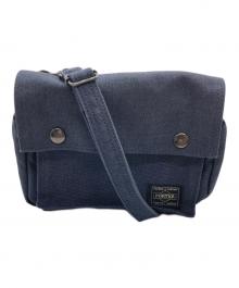 PORTER（ポーター）の古着「SMOKY ショルダーバッグ」｜ネイビー
