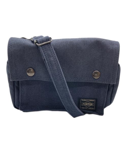 PORTER（ポーター）PORTER (ポーター) SMOKY ショルダーバッグ ネイビーの古着・服飾アイテム
