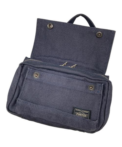 PORTER（ポーター）PORTER (ポーター) SMOKY ショルダーバッグ ネイビーの古着・服飾アイテム