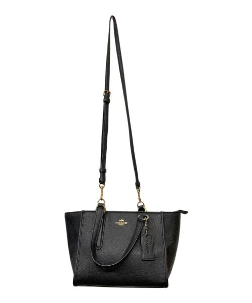 COACH（コーチ）COACH (コーチ) 2WAYショルダーバッグ ブラックの古着・服飾アイテム