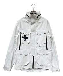 POLO RALPH LAUREN（ポロ・ラルフローレン）の古着「ウォーターレジスタントテクニカルジャケット」｜ホワイト