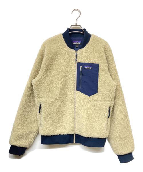 Patagonia（パタゴニア）Patagonia (パタゴニア) Retro-X Bomber Jacket（レトロ・エックス・ボマー・ジャケット） アイボリー サイズ:SIZE Sの古着・服飾アイテム