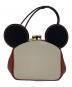 COACH (コーチ) DISNEY (ディズニー) Keith Haring (キースヘリング) キスロックバッグ ホワイト×ブラウン：19000円