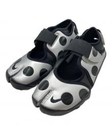 NIKE（ナイキ）の古着「AIR RIFT BLACK/BLACK-METALLIC SILVER(エア リフト ブラック／ブラックーメタリック シルバー)」｜シルバー×ブラック