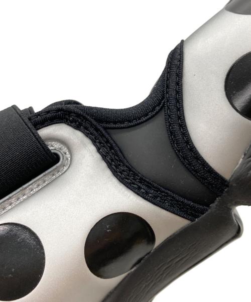 NIKE（ナイキ）NIKE (ナイキ) AIR RIFT BLACK/BLACK-METALLIC SILVER(エア リフト ブラック／ブラックーメタリック シルバー) シルバー×ブラック サイズ:SIZE23㎝の古着・服飾アイテム