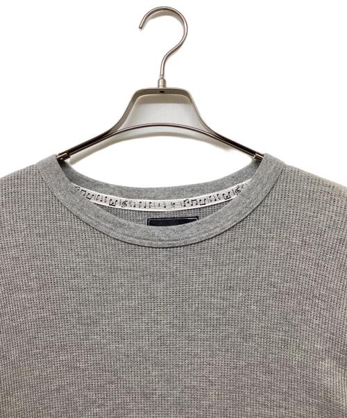 NUMBER (N)INE（ナンバーナイン）NUMBER (N)INE (ナンバーナイン) サーマルカットソー グレー サイズ:SIZE4の古着・服飾アイテム