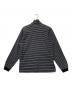 stussy (ステューシー) タートルネックボーダーカットソー ホワイト×ブラック サイズ:SIZEL：5000円