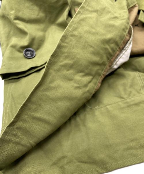 karaku（カラク）karaku (カラク) モーターサイクルジャケット グリーン サイズ:sizeSの古着・服飾アイテム