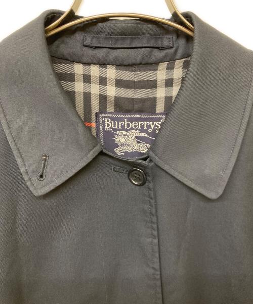 Burberry's（バーバリーズ）Burberry's (バーバリーズ) ステンカラーコート ネイビー サイズ:不明の古着・服飾アイテム