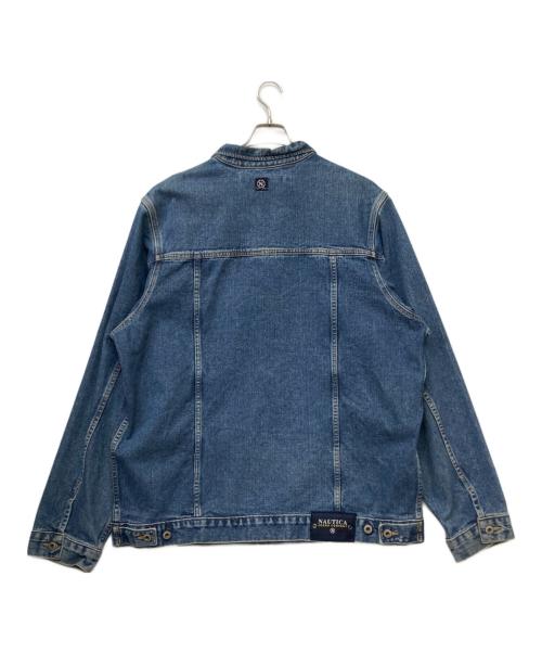 NAUTICA（ノーティカ）NAUTICA (ノーティカ) 9J4602 デニムトラッカージャケット ブルー サイズ:XLの古着・服飾アイテム
