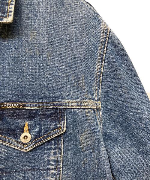 NAUTICA（ノーティカ）NAUTICA (ノーティカ) 9J4602 デニムトラッカージャケット ブルー サイズ:XLの古着・服飾アイテム
