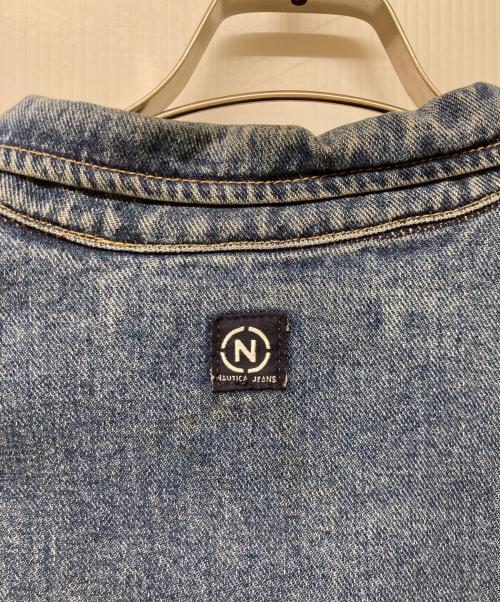 NAUTICA（ノーティカ）NAUTICA (ノーティカ) 9J4602 デニムトラッカージャケット ブルー サイズ:XLの古着・服飾アイテム
