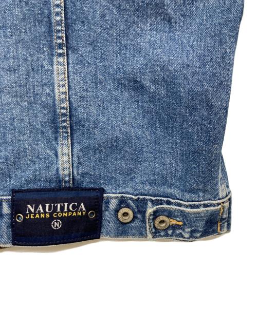 NAUTICA（ノーティカ）NAUTICA (ノーティカ) 9J4602 デニムトラッカージャケット ブルー サイズ:XLの古着・服飾アイテム