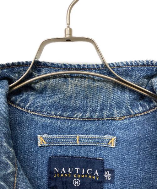 NAUTICA（ノーティカ）NAUTICA (ノーティカ) 9J4602 デニムトラッカージャケット ブルー サイズ:XLの古着・服飾アイテム