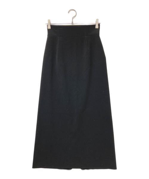 Noble（ノーブル）Noble (ノーブル) ジャージーライクカラータイトスカート ブラック サイズ:size36の古着・服飾アイテム