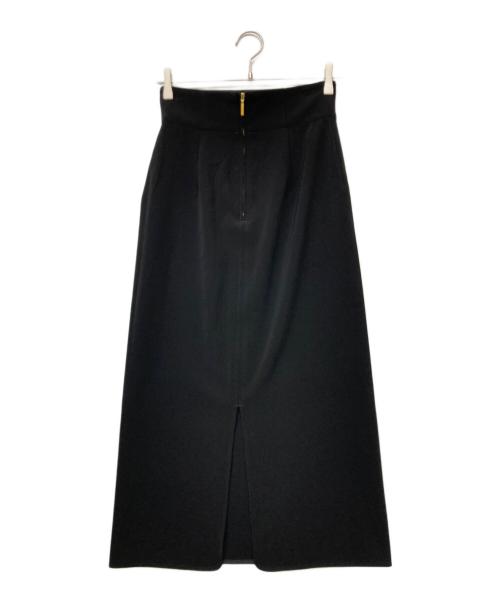 Noble（ノーブル）Noble (ノーブル) ジャージーライクカラータイトスカート ブラック サイズ:size36の古着・服飾アイテム