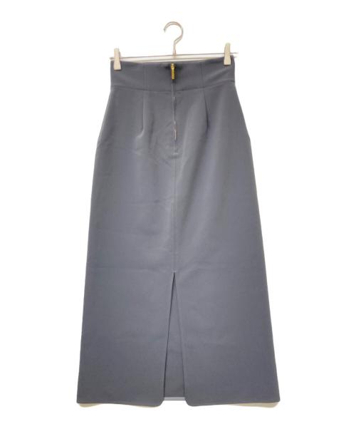 Noble（ノーブル）Noble (ノーブル) ジャージーライクカラータイトスカート グレー サイズ:sizeSの古着・服飾アイテム