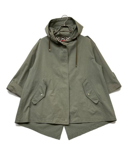 DRESSTERIOR（ドレステリア）DRESSTERIOR (ドレステリア) ショートモッズパーカー カーキ サイズ:SIZE38の古着・服飾アイテム