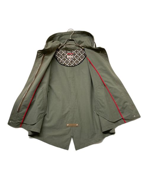 DRESSTERIOR（ドレステリア）DRESSTERIOR (ドレステリア) ショートモッズパーカー カーキ サイズ:SIZE38の古着・服飾アイテム