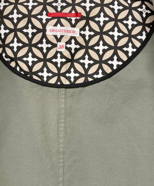 DRESSTERIOR（ドレステリア）DRESSTERIOR (ドレステリア) ショートモッズパーカー カーキ サイズ:SIZE38の古着・服飾アイテム