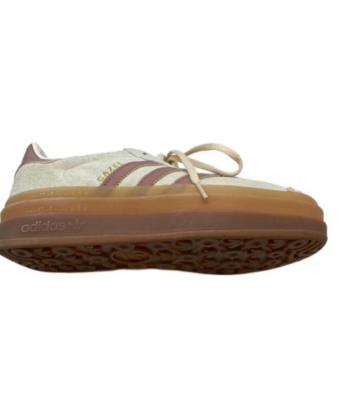 adidas（アディダス）adidas (アディダス) Gazelle Bold/ガゼルボールド ホワイト×ピンク サイズ:24CMの古着・服飾アイテム