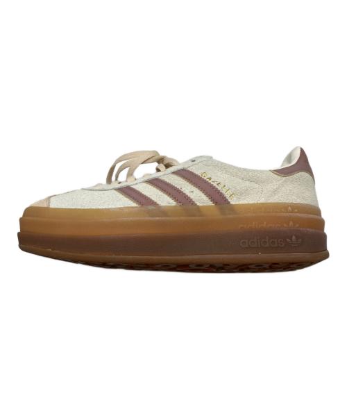 adidas（アディダス）adidas (アディダス) Gazelle Bold/ガゼルボールド ホワイト×ピンク サイズ:24CMの古着・服飾アイテム