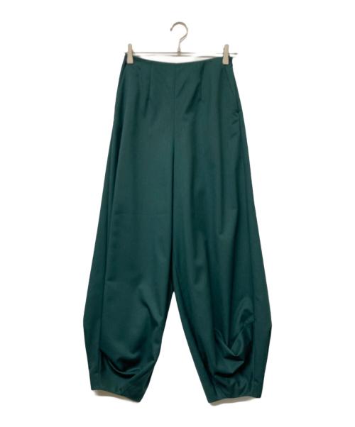 ENFOLD（エンフォルド）ENFOLD (エンフォルド) バルーンパンツ グリーン サイズ:SIZE91㎝(W36)の古着・服飾アイテム