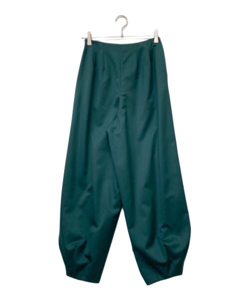 ENFOLD（エンフォルド）ENFOLD (エンフォルド) バルーンパンツ グリーン サイズ:SIZE91㎝(W36)の古着・服飾アイテム