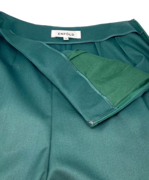 ENFOLD（エンフォルド）ENFOLD (エンフォルド) バルーンパンツ グリーン サイズ:SIZE91㎝(W36)の古着・服飾アイテム