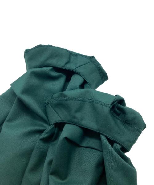 ENFOLD（エンフォルド）ENFOLD (エンフォルド) バルーンパンツ グリーン サイズ:SIZE91㎝(W36)の古着・服飾アイテム