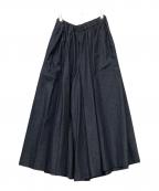 Traditional Weatherwearトラディショナルウェザーウェア）の古着「キュロットデニムパンツ」｜ブルー