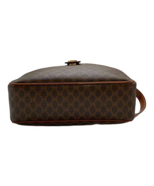 CELINE（セリーヌ）CELINE (セリーヌ) ヴィンテージマカダムショルダーバッグ ブラウンの古着・服飾アイテム
