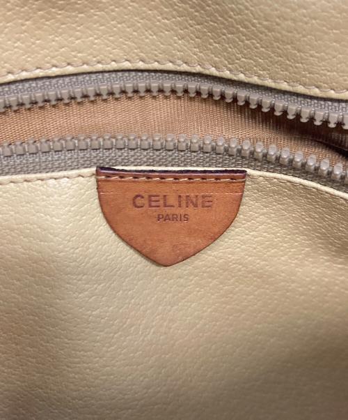 CELINE（セリーヌ）CELINE (セリーヌ) ヴィンテージマカダムショルダーバッグ ブラウンの古着・服飾アイテム