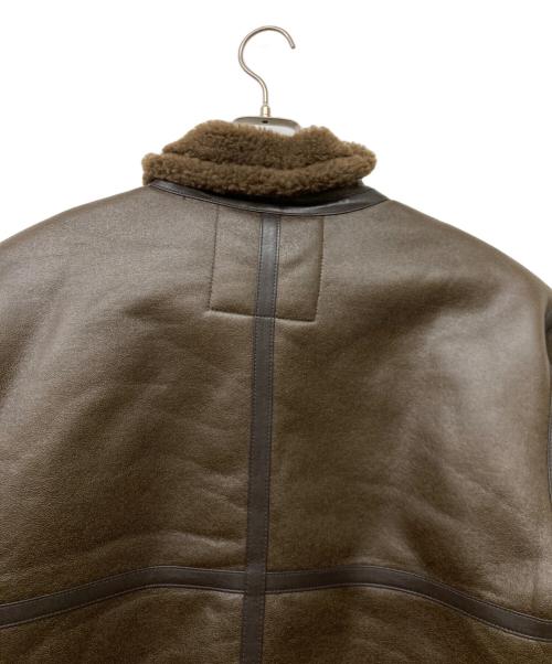 ALPHA INDUSTRIES INC（アルファインダストーリーズ）ALPHA INDUSTRIES INC (アルファインダストーリーズ) B-3 フェイクムートンジャケット ブラウン サイズ:SIZEMの古着・服飾アイテム