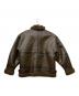 ALPHA INDUSTRIES INC (アルファインダストーリーズ) B-3 フェイクムートンジャケット ブラウン サイズ:SIZEM：10000円