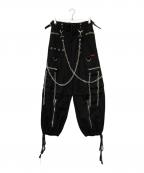 TRIPP NYCトリップニューヨークシティー）の古着「Chain to Chain Pant/チェーントゥーチェーンパンツ」｜ブラック