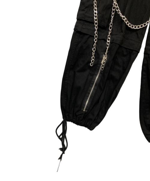 TRIPP NYC（トリップニューヨークシティー）TRIPP NYC (トリップニューヨークシティー) Chain to Chain Pant/チェーントゥーチェーンパンツ ブラック サイズ:XXSの古着・服飾アイテム