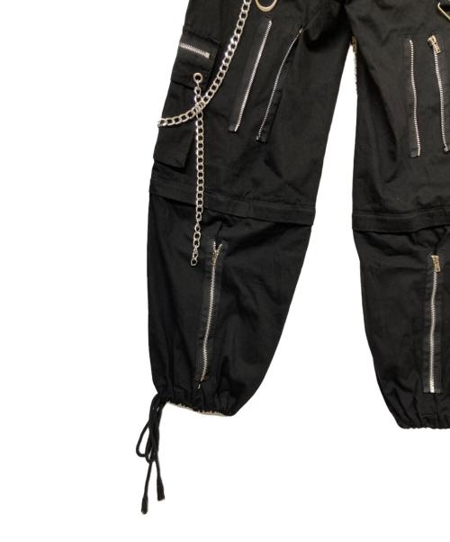 TRIPP NYC（トリップニューヨークシティー）TRIPP NYC (トリップニューヨークシティー) Chain to Chain Pant/チェーントゥーチェーンパンツ ブラック サイズ:XXSの古着・服飾アイテム