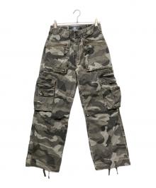 rosen kreuz（ローゼンクロイツ）の古着「camouflage cargo pants/カモフラージュカーゴパンツ」｜グレー