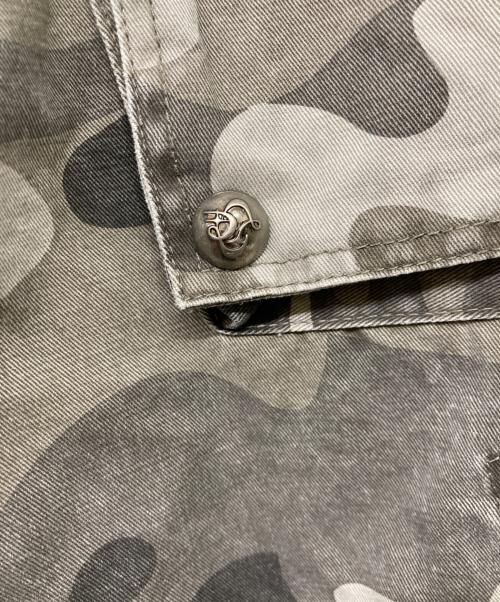 rosen kreuz（ローゼンクロイツ）rosen kreuz (ローゼンクロイツ) camouflage cargo pants/カモフラージュカーゴパンツ グレー サイズ:sizeMの古着・服飾アイテム