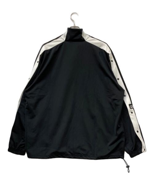 adidas（アディダス）adidas (アディダス) MEGABREAK JACKET BLACK/メガブレイク ジャケット ブラック ブラック×ホワイト サイズ:XLの古着・服飾アイテム