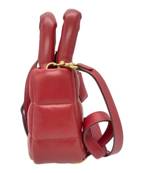 COACH（コーチ）COACH (コーチ) ミニピロートート レッドの古着・服飾アイテム