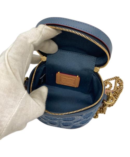 COACH（コーチ）COACH (コーチ) Trail Crossbody 12 In Signature Denim(トレイル クロスボディ 12 イン シグネチャー デニム) インディゴの古着・服飾アイテム