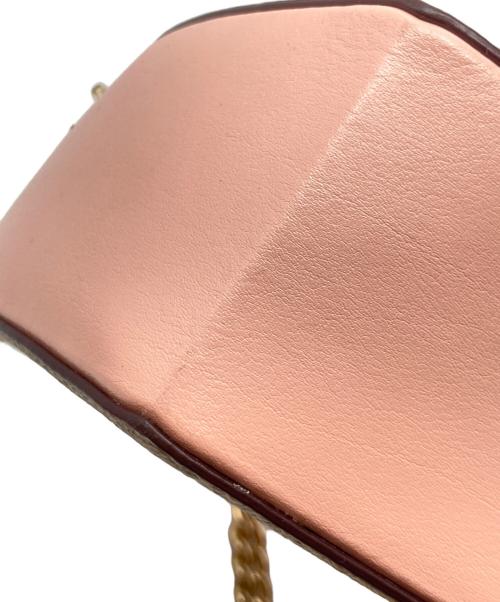 COACH（コーチ）COACH (コーチ) ハート クロスボディ シグネチャー キャンバス チェリー プリント ショルダーバッグ ピンクの古着・服飾アイテム