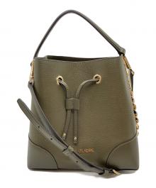 MICHAEL KORS（マイケルコース）の古着「バケットバッグ」｜オリーブ