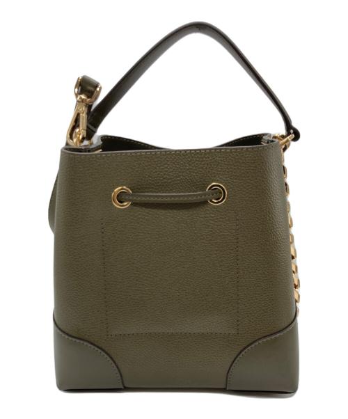 MICHAEL KORS（マイケルコース）MICHAEL KORS (マイケルコース) バケットバッグ オリーブの古着・服飾アイテム