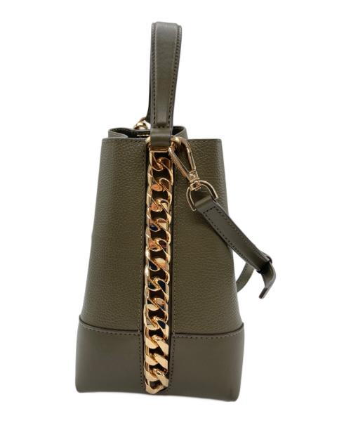 MICHAEL KORS（マイケルコース）MICHAEL KORS (マイケルコース) バケットバッグ オリーブの古着・服飾アイテム