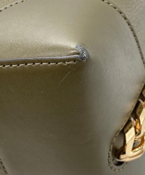 MICHAEL KORS（マイケルコース）MICHAEL KORS (マイケルコース) バケットバッグ オリーブの古着・服飾アイテム