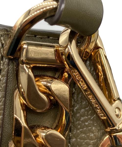 MICHAEL KORS（マイケルコース）MICHAEL KORS (マイケルコース) バケットバッグ オリーブの古着・服飾アイテム